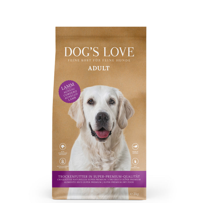 DOG'S LOVE SEC 2kg