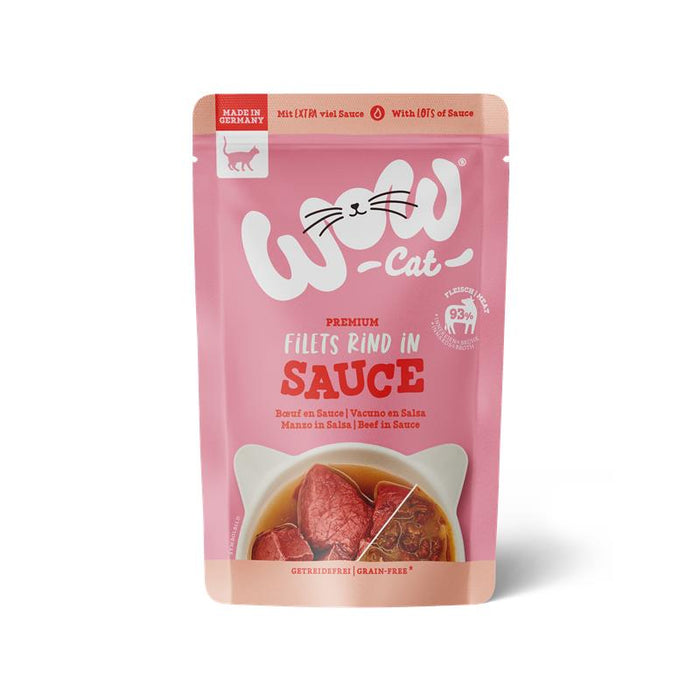 WOW CAT - Sauce Pouchbeutel 8x85g