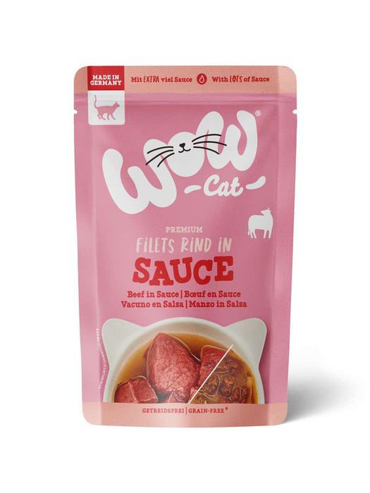WOW CAT - Sauce Pouchbeutel 8x85g