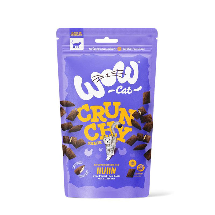 Wow Cat Crunchy Snack mit Huhn