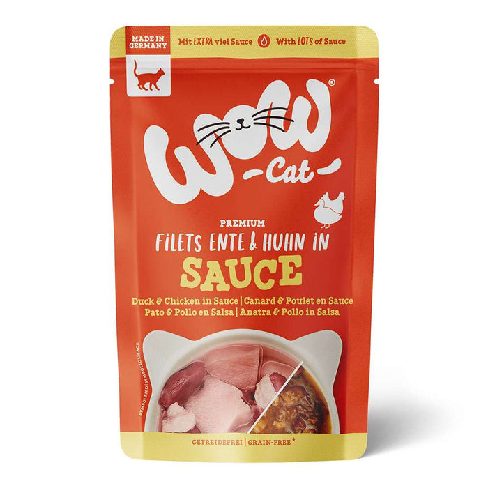 WOW CAT - Sauce Pouchbeutel 8x85g