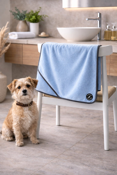 Hundebadetuch aus Bambusfrottee