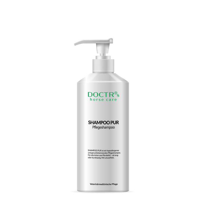 SHAMPOO PUR – Pflegeshampoo für Pferde