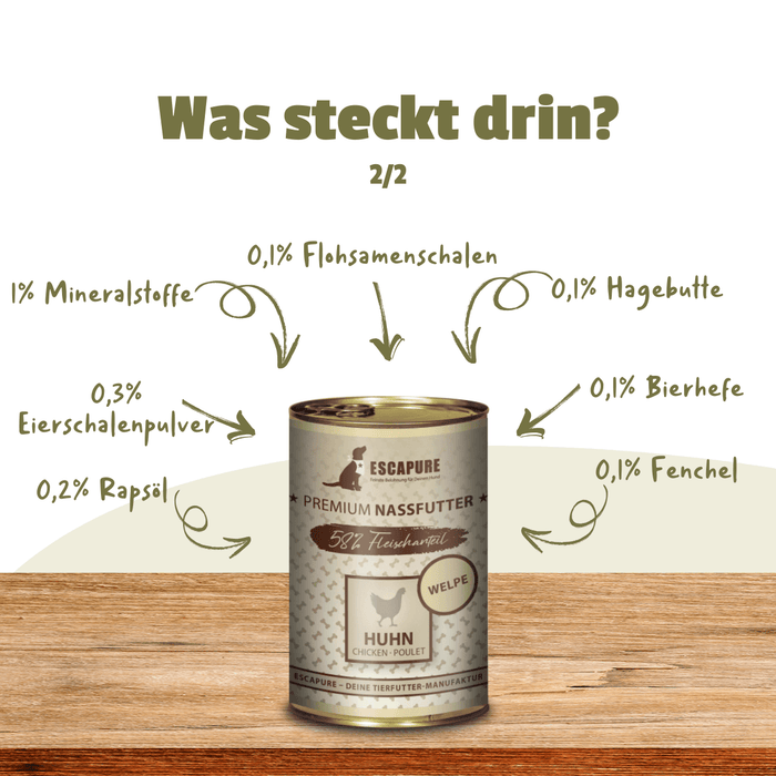 Welpen-Menu Hähnchen