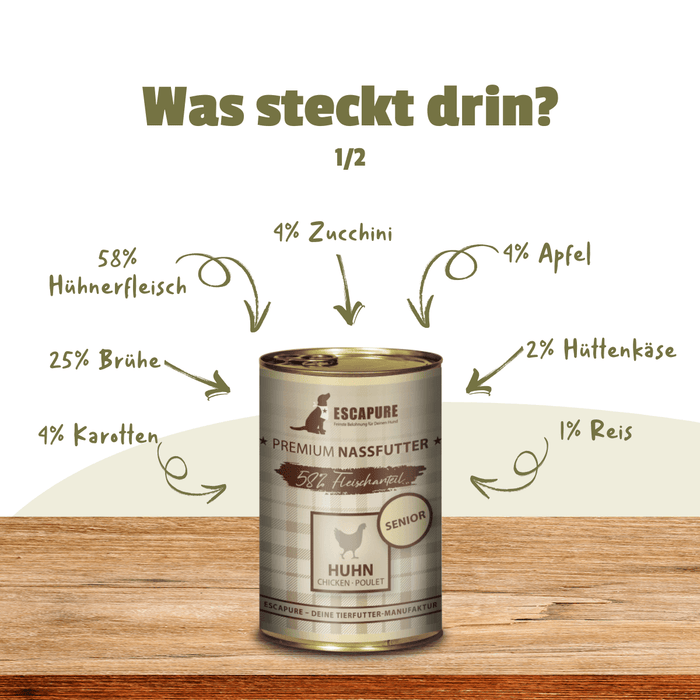 Senior-Menü Hähnchen
