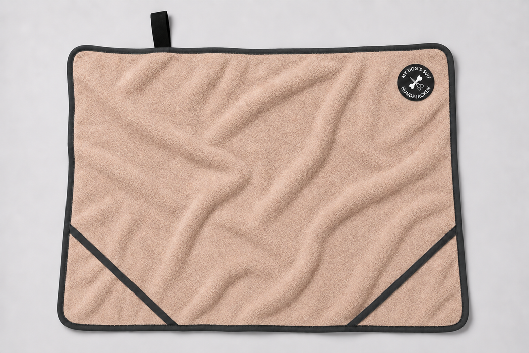 Hundebadetuch aus Bambusfrottee