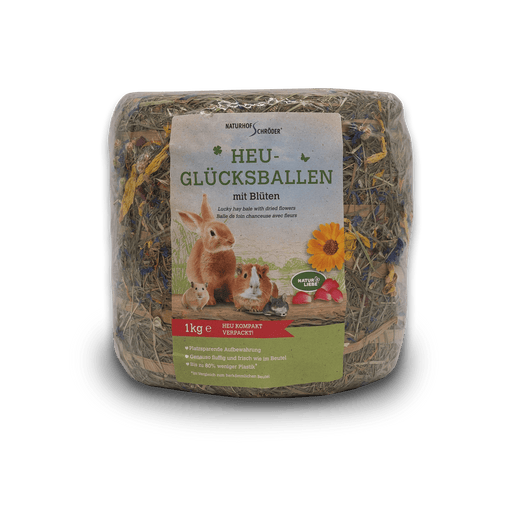 Heu-Glücksballen Blüten