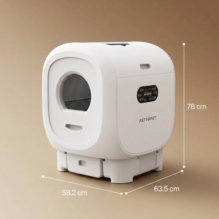 Jupiter Pro - XXL Selbstreinigende Katzentoilette