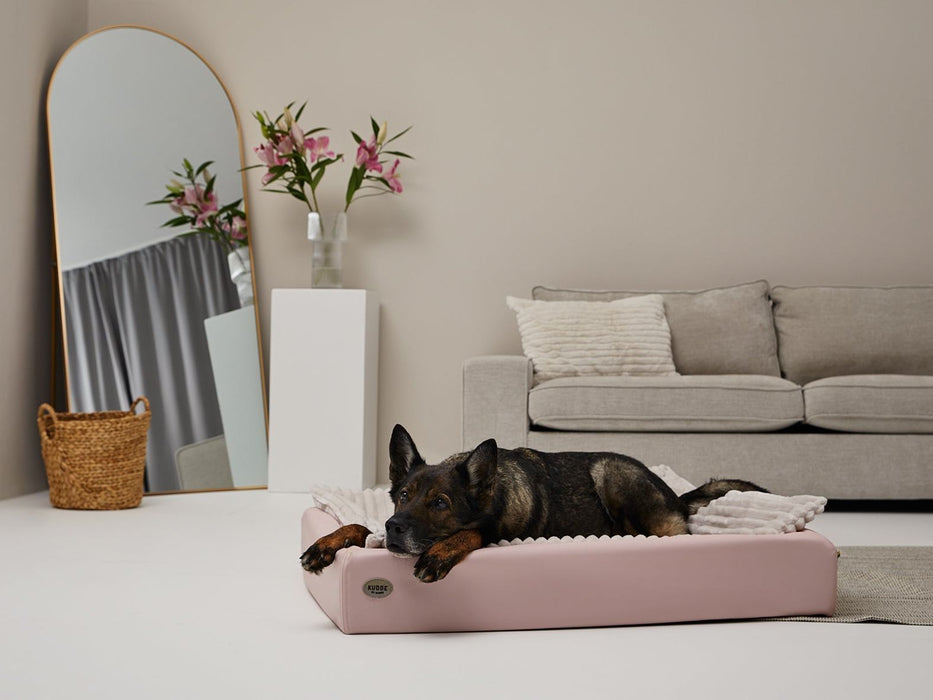 Hundebett KUDDE Pastell Kunstleder