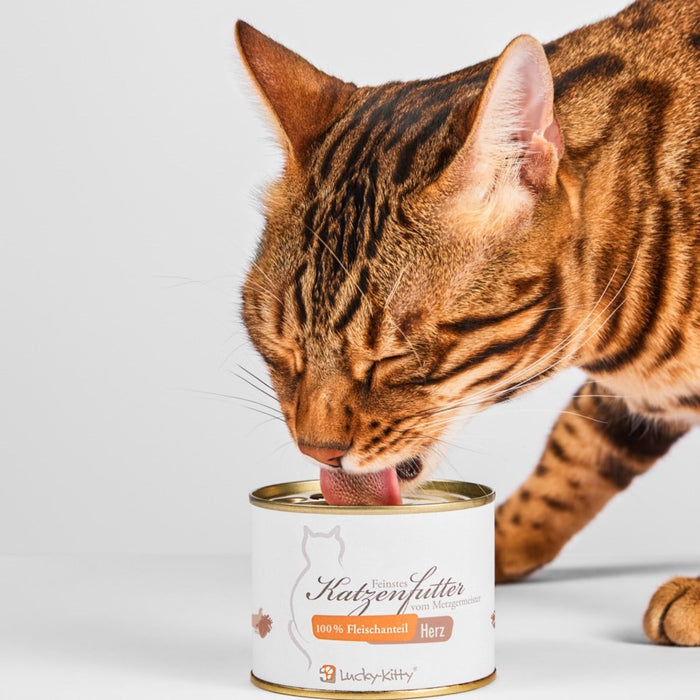Katzenfutter Hühnerherzen Premium-Qualität