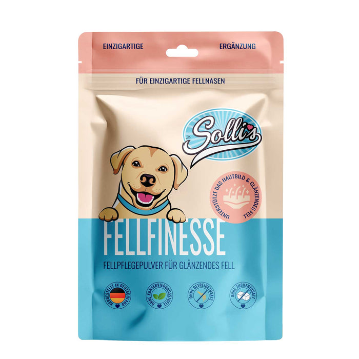 Fellfinesse Fellpflegepulver - Für Haut & glänzendes Fell