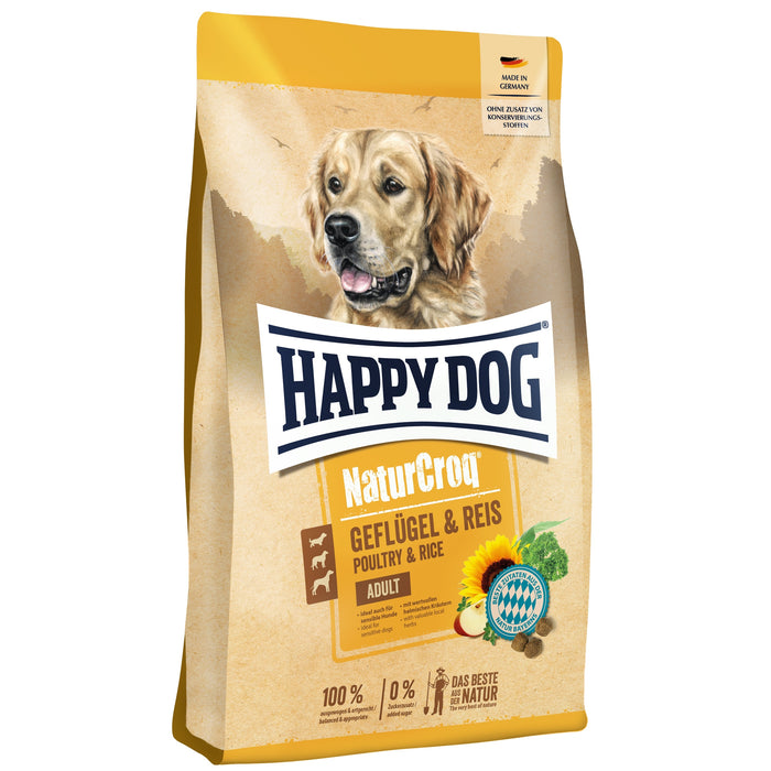 Happy Dog NaturCroq pure poultry &amp; rice