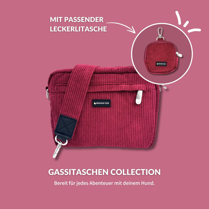 Gassitaschen-Set · Cord · Berry Muse