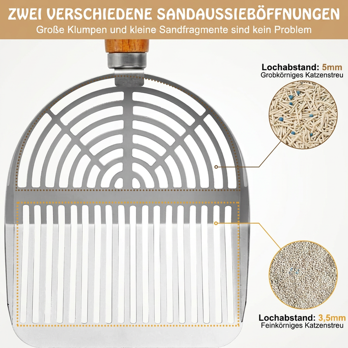 Schaufel Katzenstreu Premium-Qualität