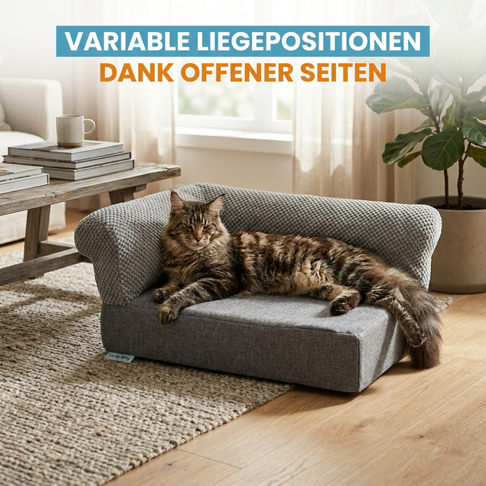 Katzenlounge LUXE (Kissen)