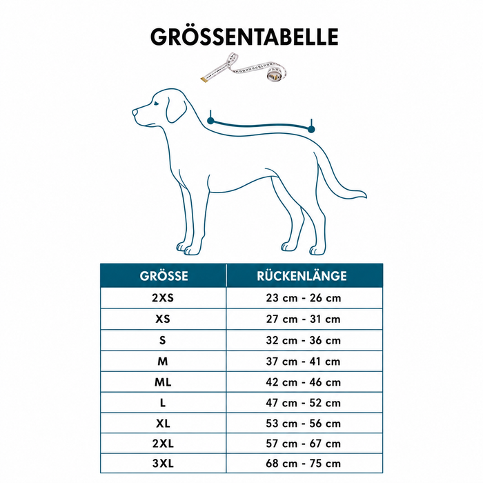 Softshelljacke für Hunde