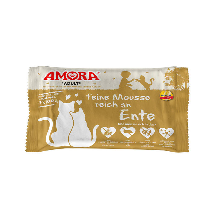 AMORA Cat feine Mousse 10x4x100g