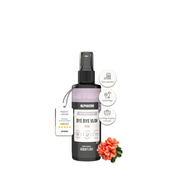 ByeByeVloh Flohspray für Hunde