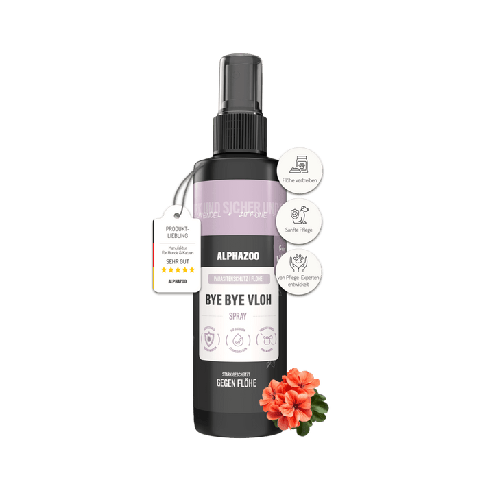 ByeByeVloh Flohspray für Hunde