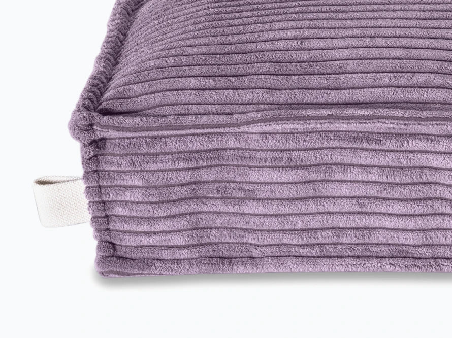 Orthopädische MEMORY FOAM Hundekissen aus Möbelcord / Premium Hundebett für mittlere und große Hunde / Hundematratze
