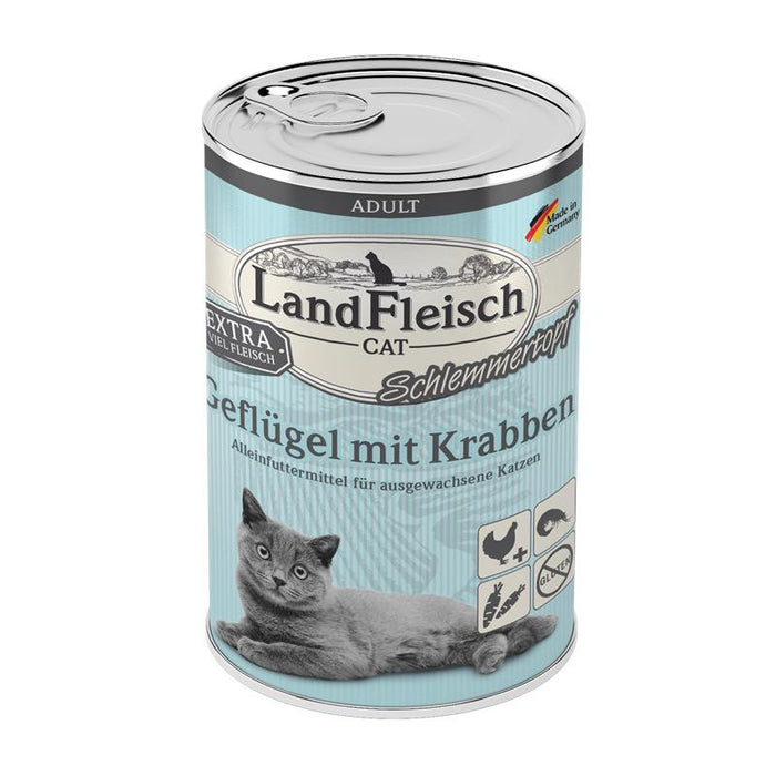 LandFleisch Cat Adult gourmet pot 6x400g