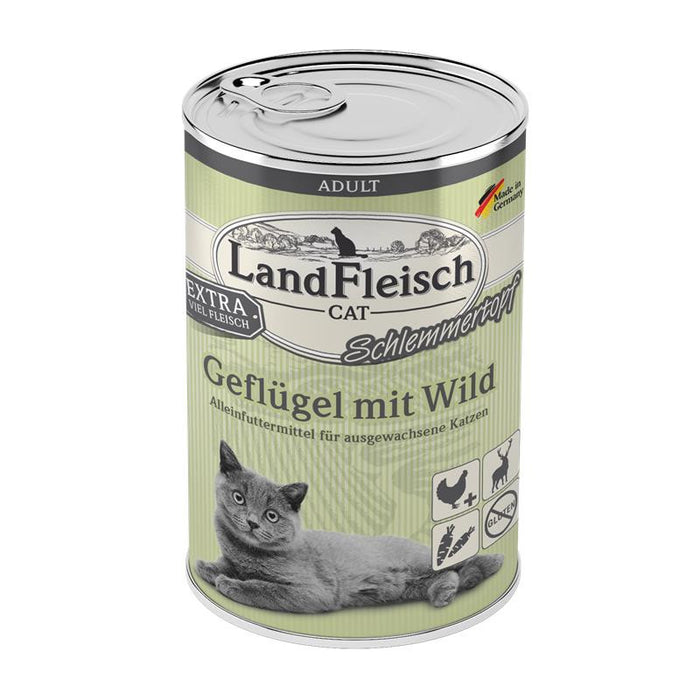 LandFleisch Cat Adult gourmet pot 6x400g