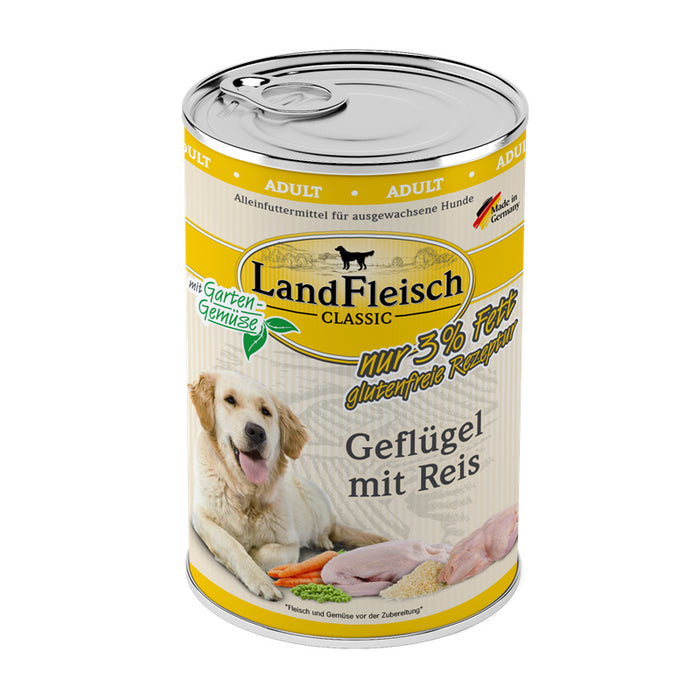 LandFleisch Dog - Classic Dose 6x400g