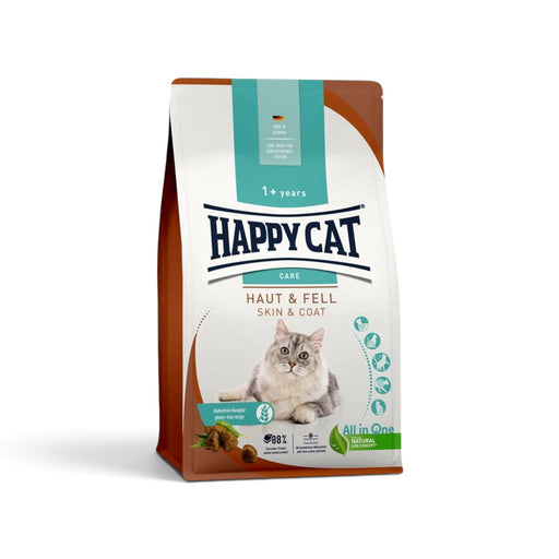 muunchy.de Happy Cat Sensitive Haut & Fell Trockenfutter für Katzen mit Haut- und Fellpflegeformel