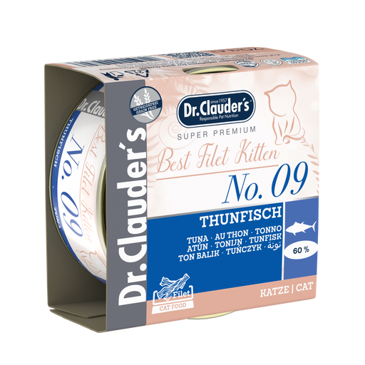 Dr. Clauder Cat Best Filet Kitten 70gD.