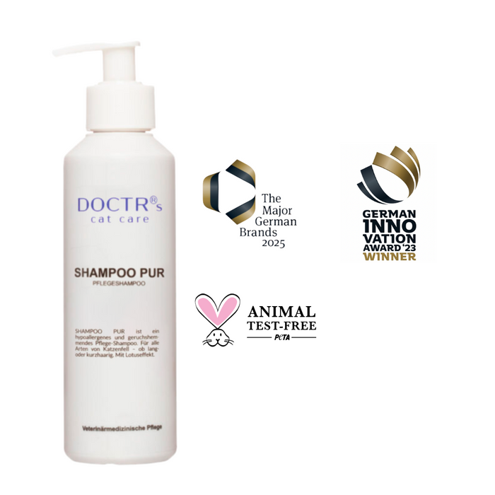 SHAMPOO PUR - Pflegeshampoo für Katzen