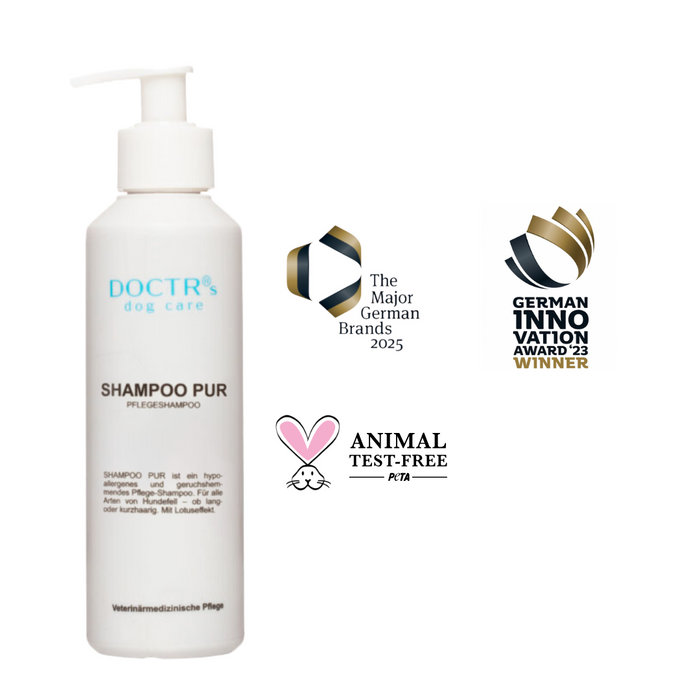 SHAMPOO PUR - Pflegeshampoo für Hunde