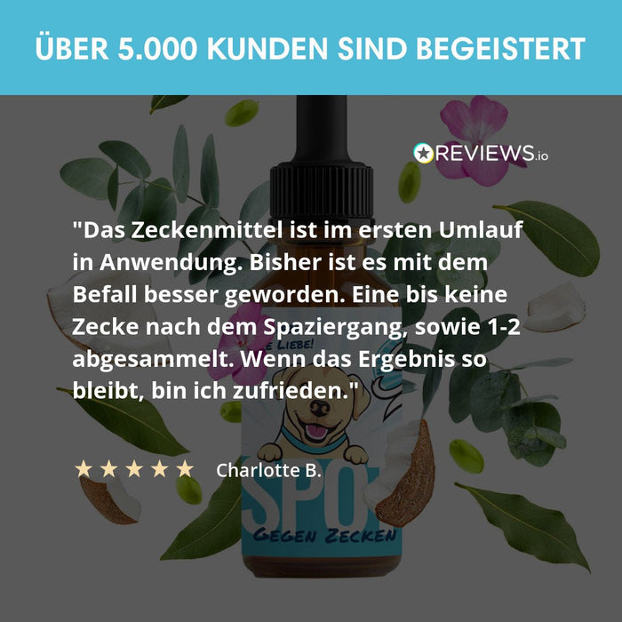 Spot-On | Gegen Zecken, Flöhe, Milben & Stechfliegen