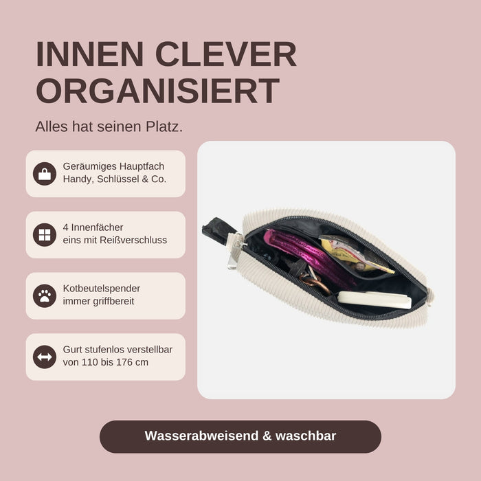 Wandeltas · Cord · Rosewood Blush