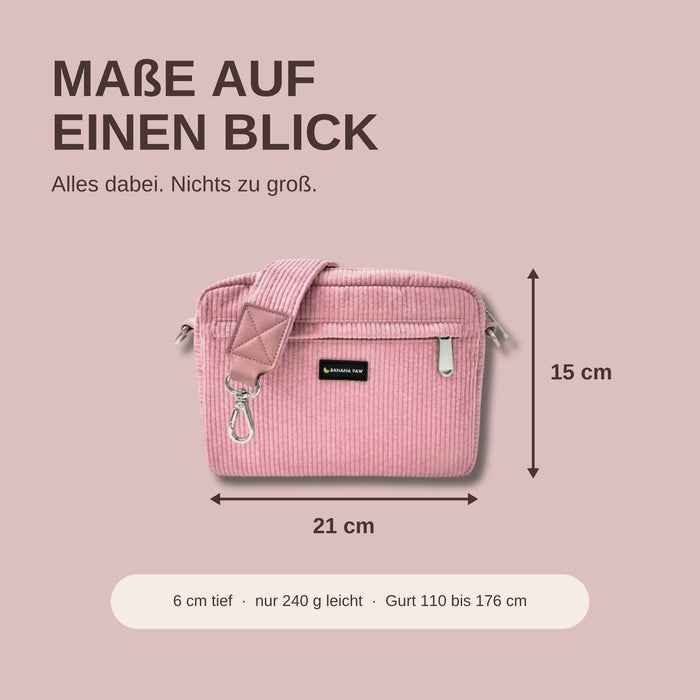 Wandeltas · Cord · Rosewood Blush