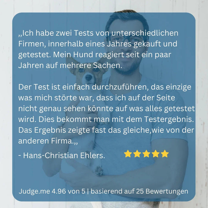 Inhalationsallergene-Test Hund