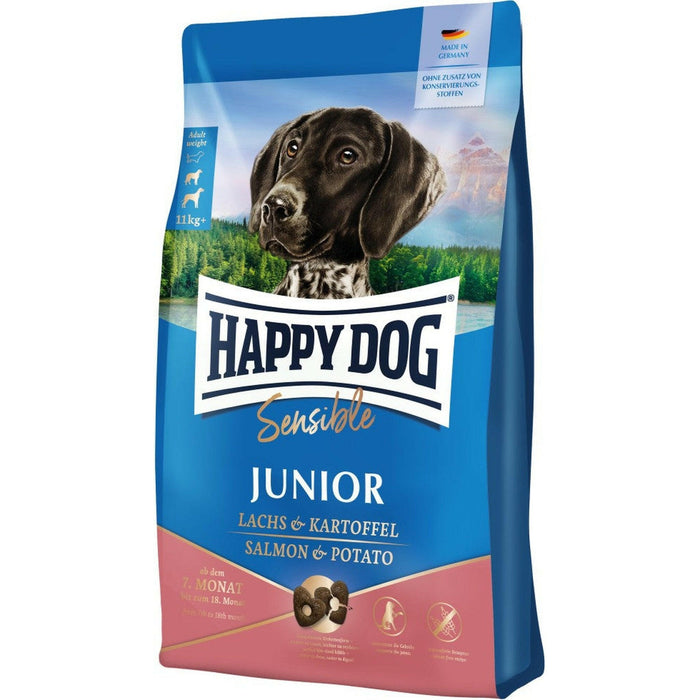 Happy Dog Sensible Junior 2x4kg Eco Bundle.
