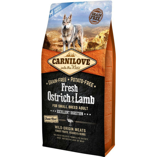 Carnilove Dog Adult Fresh SB - Ostrich & Lamb
